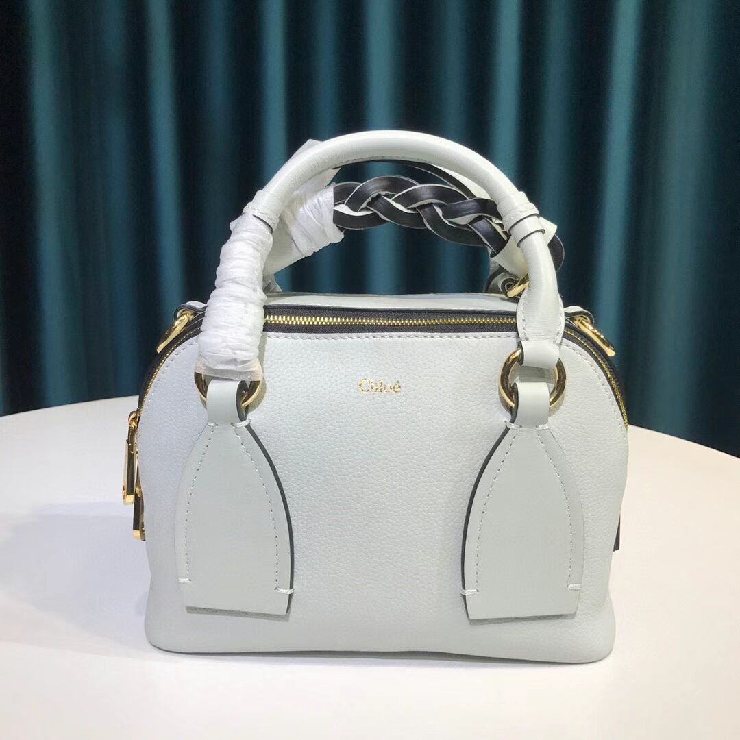 Chloe Original Calfskin Leather Bag 6C081 white