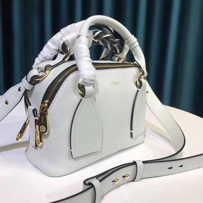 Chloe Original Calfskin Leather Bag 6C081 white