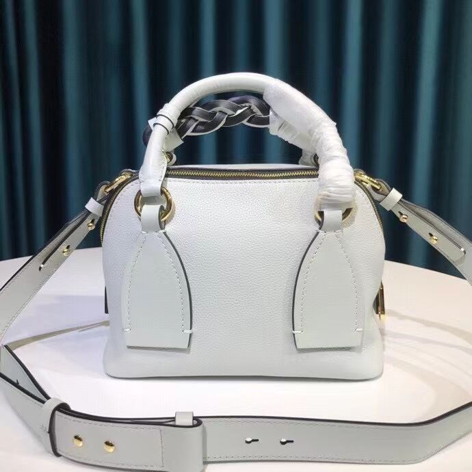 Chloe Original Calfskin Leather Bag 6C081 white