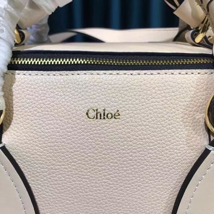 Chloe Original Calfskin Leather Bag 6C081 Apricot