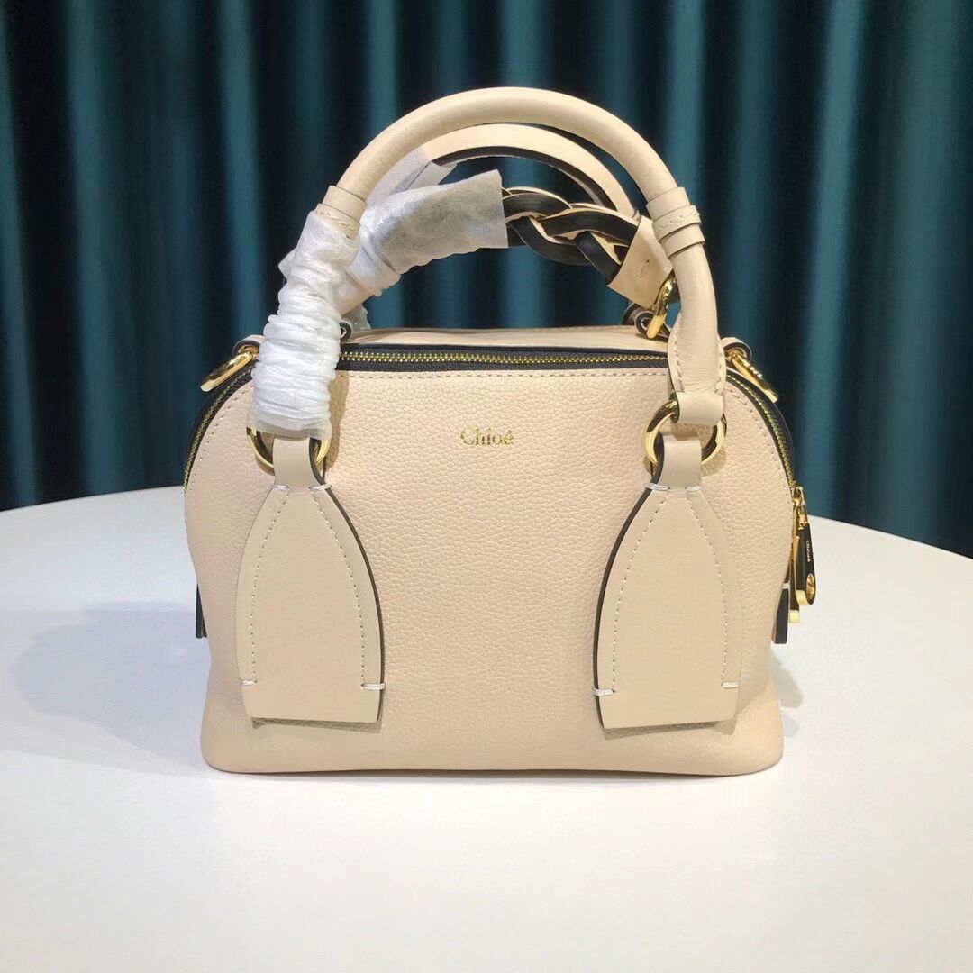 Chloe Original Calfskin Leather Bag 6C081 cream