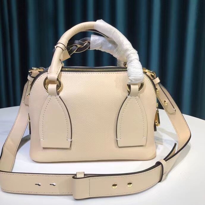 Chloe Original Calfskin Leather Bag 6C081 cream