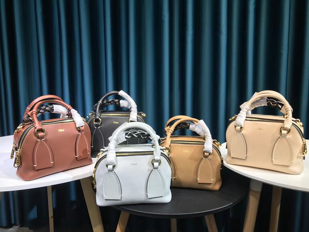 Chloe Original Calfskin Leather Bag 6C081 brown