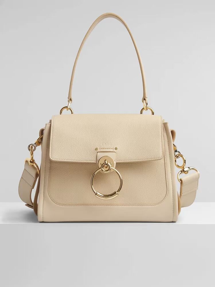 Chloe Original Calfskin Leather Bag C1142L cream