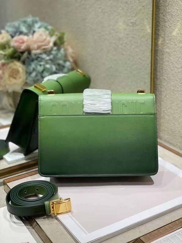 Dior 30 MONTAIGNE BAG green Gradient Calfskin M9203U