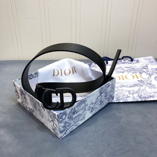 Dior Calf Leather Belt 35MM 2659 black