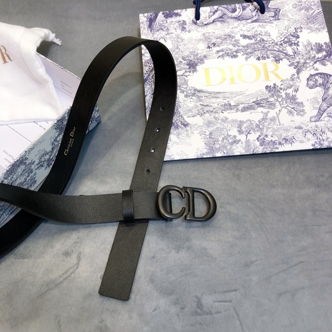 Dior Calf Leather Belt 35MM 2659 black
