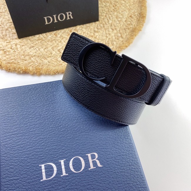 Dior Calf Leather Belt 35MM 2660 black