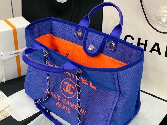 Chanel Original large shopping bag 66941 blue