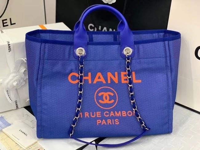 Chanel Original large shopping bag 66941 blue