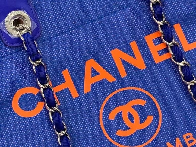 Chanel Original large shopping bag 66941 blue