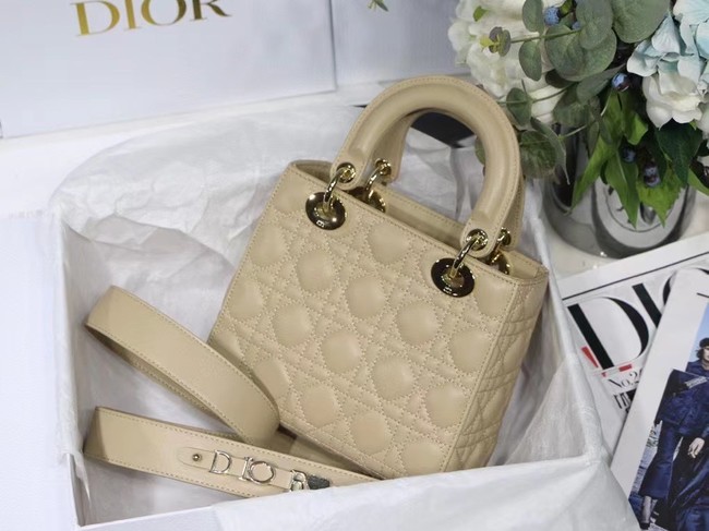 LADY DIOR MY ABCDIOR BAG Cannage Lambskin M0538O Beige