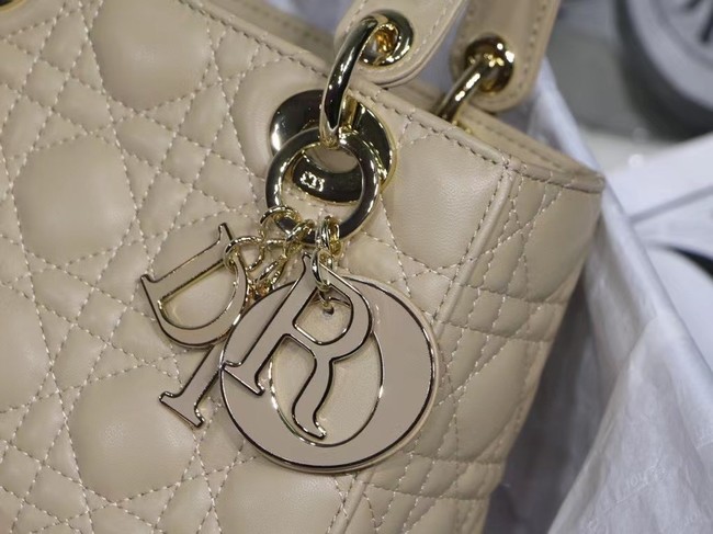 LADY DIOR MY ABCDIOR BAG Cannage Lambskin M0538O Beige