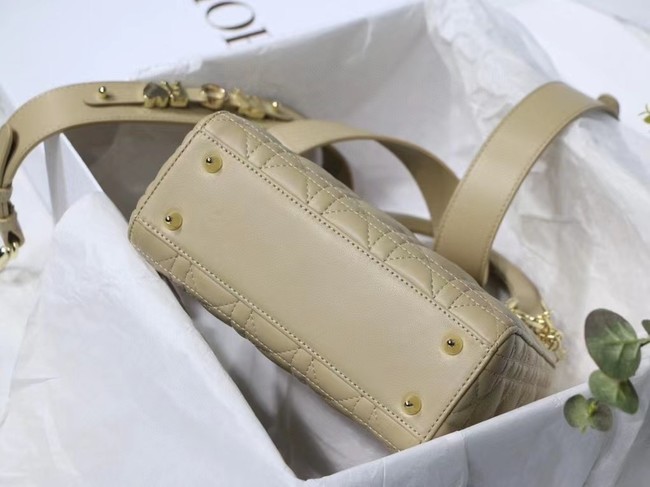 LADY DIOR MY ABCDIOR BAG Cannage Lambskin M0538O Beige