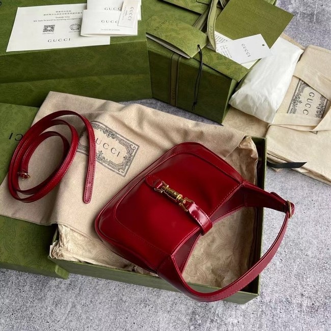 Gucci Jackie 1961 mini hobo bag 637091 red