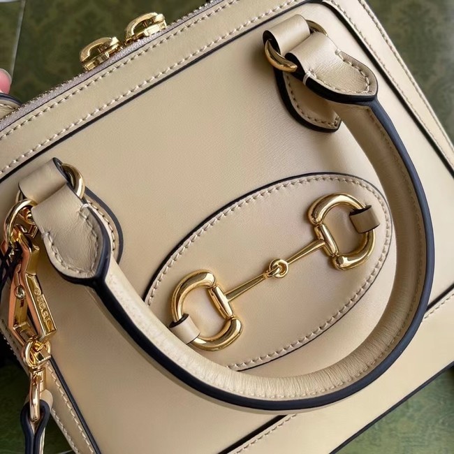 Gucci Horsebit 1955 mini top handle bag 640716 Beige