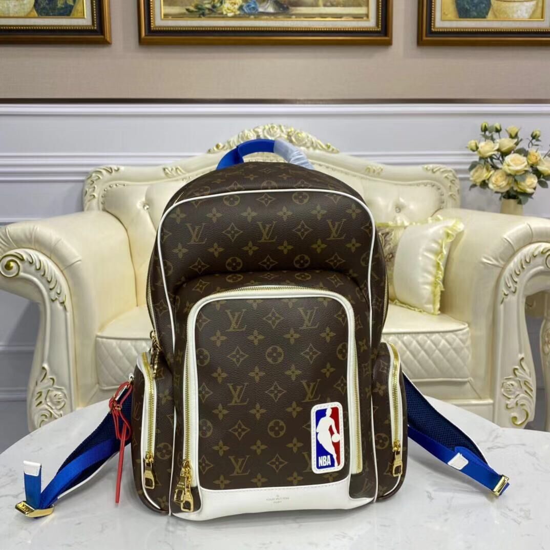 Louis Vuitton Monogram Canvas Backpack M57977 White