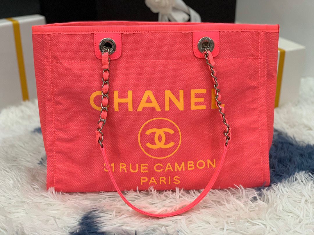 Chanel Original Medium Shopping Bag 67001 Pink