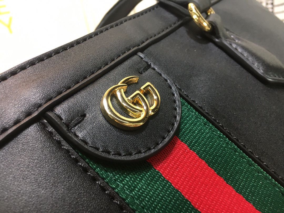 Gucci Ophidia series medium GG Tote Bag 631685 Black