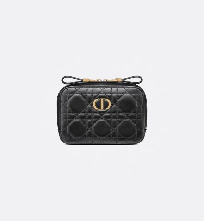 DIOR Black Cannage Supple Calfskin C2171