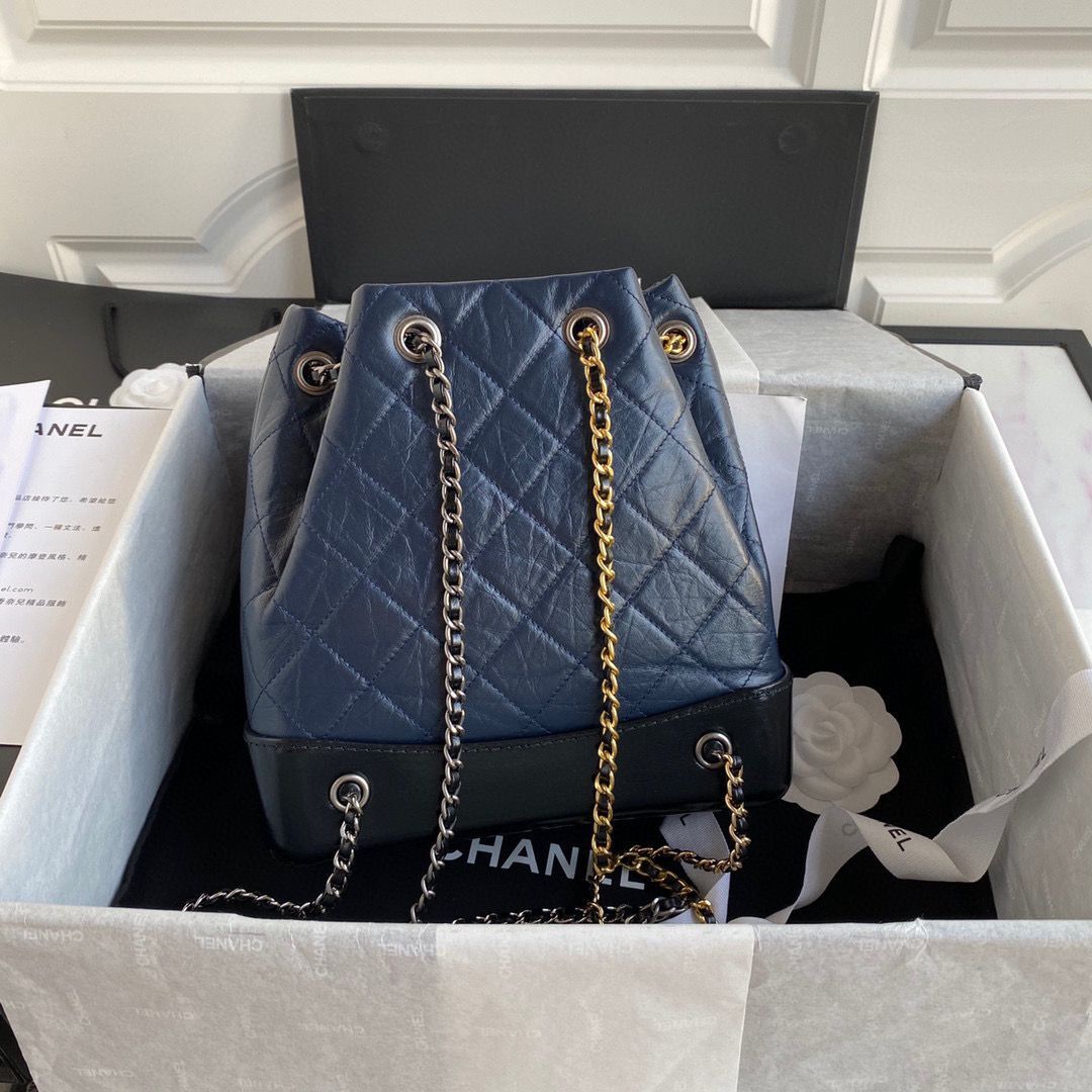 Chanel gabrielle small backpack A94485 blue