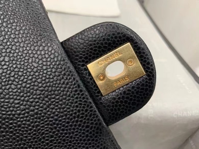 Chanel Flap Shoulder Bag Original leather AS2543 black