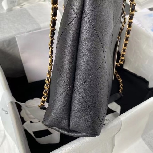 Chanel Original Leather Shopping Bag AS2374 black