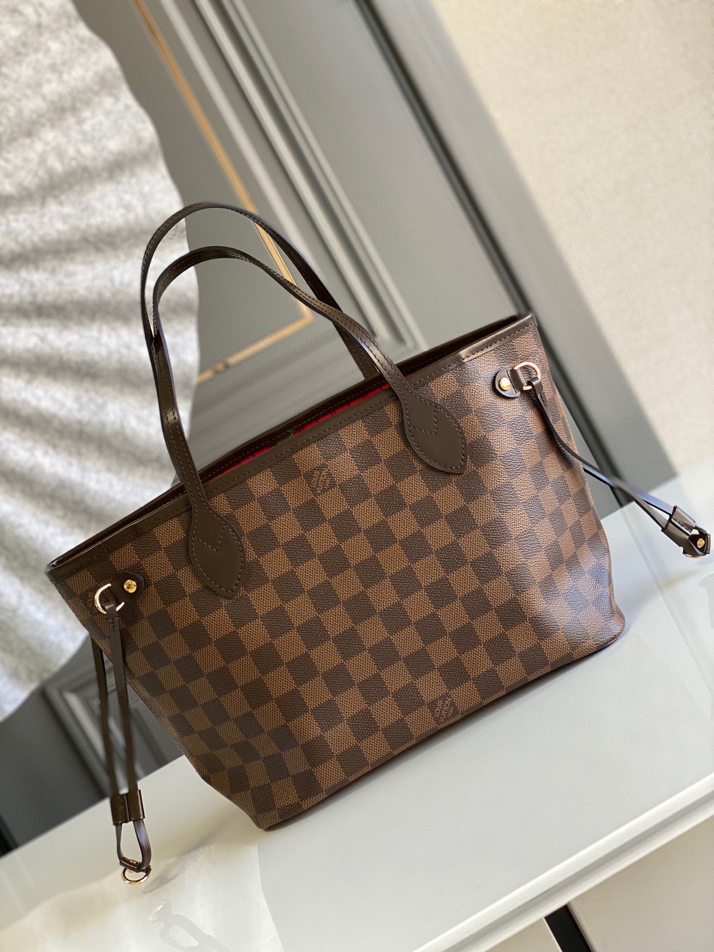 Louis Vuitton Damier Ebene Canvas Neverfull Small N41359