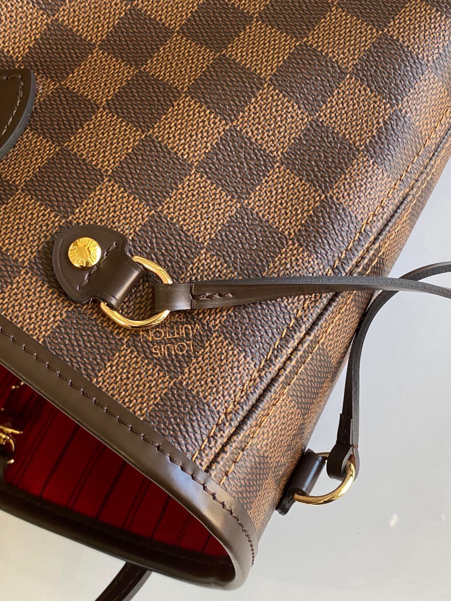 Louis Vuitton Damier Ebene Canvas Neverfull Small N41359