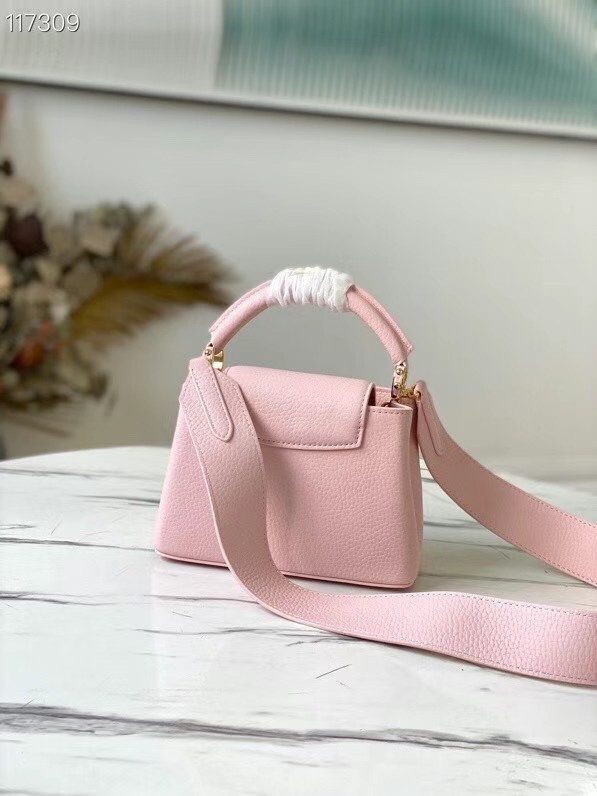 Louis Vuitton CAPUCINES MINI M56982 light pink