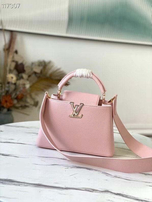 Louis Vuitton CAPUCINES PM M56983 light pink