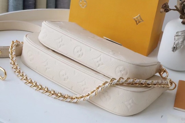 Louis Vuitton MULTI POCHETTE ACCESSOIRES M45777 white