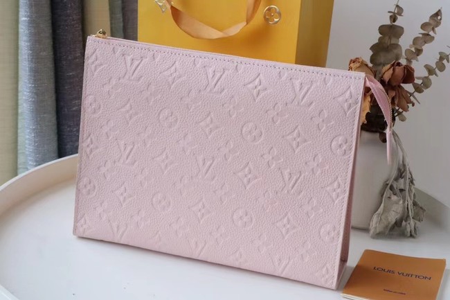 Louis Vuitton Monogram Empreinte POCHETTE VOYAGE MM M41058 pink