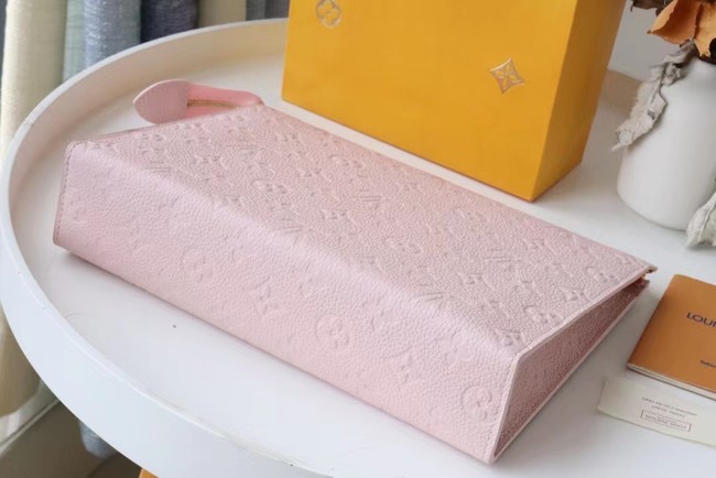 Louis Vuitton Monogram Empreinte POCHETTE VOYAGE MM M41058 pink