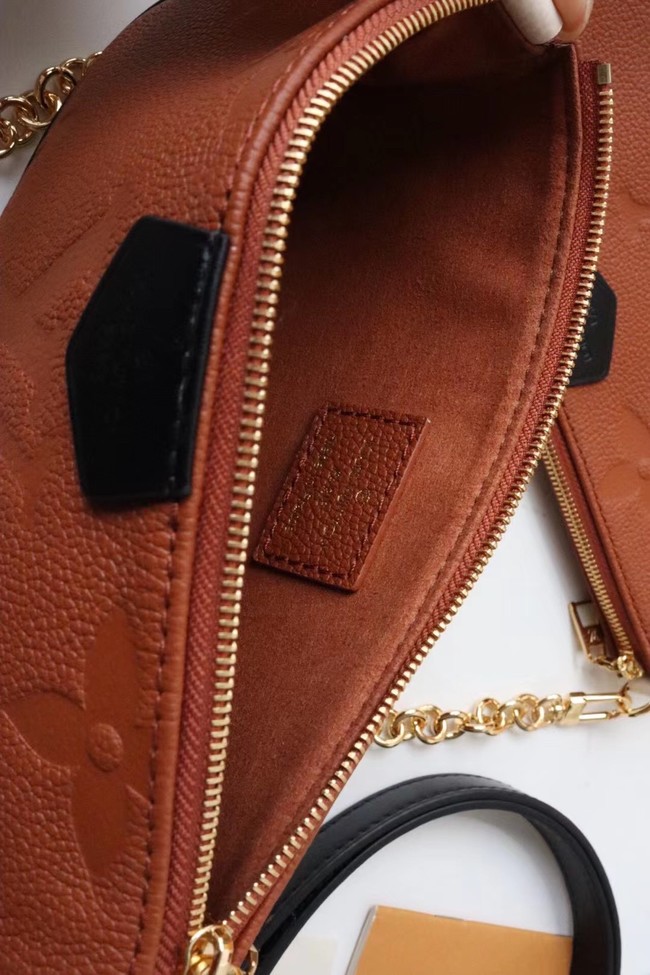 Louis Vuitton grained cowhide leather POCHETTE ACCESSOIRES M45777 Brown