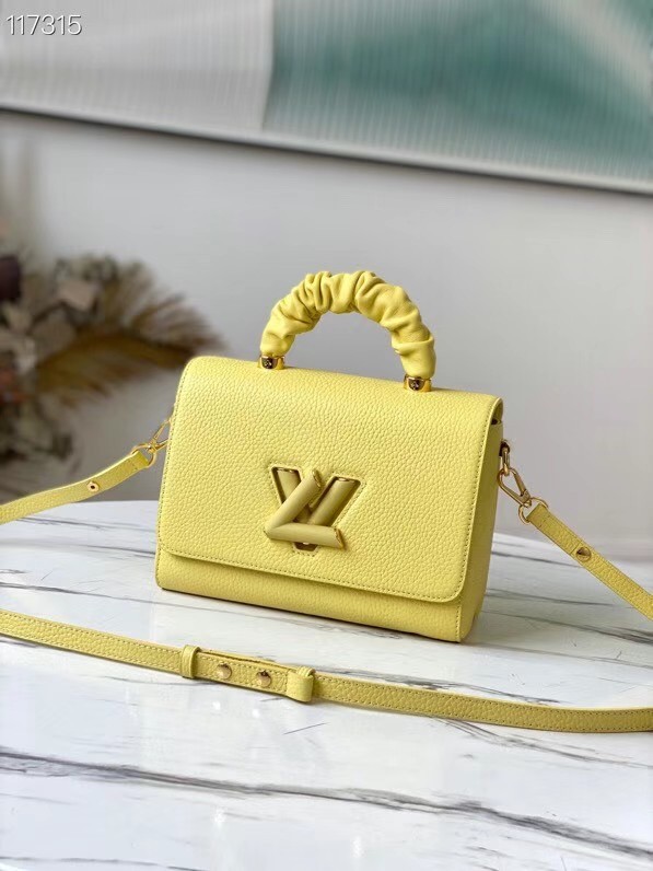 Louis Vuitton TWIST MM M58688 Ginger Yellow