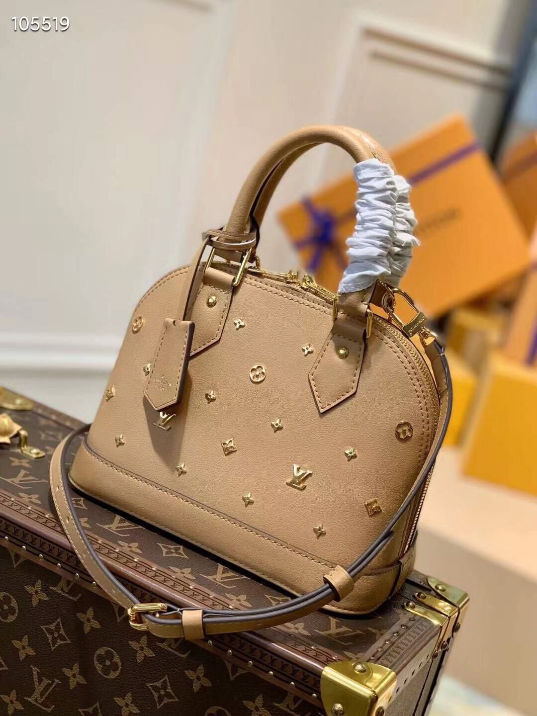 Louis Vuitton ALMA BB Star Original Leather 58638 Nude