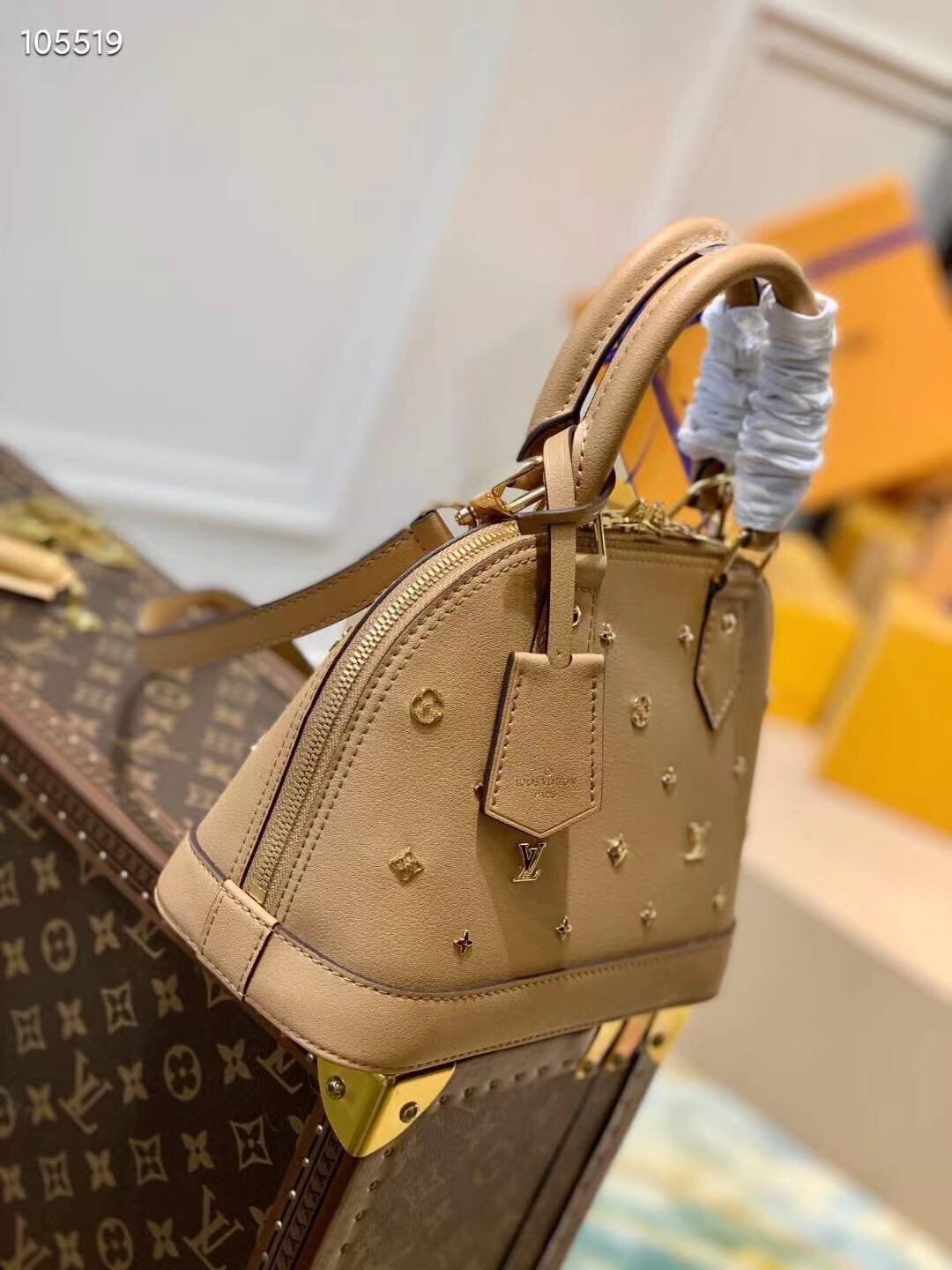 Louis Vuitton ALMA BB Star Original Leather 58638 Nude