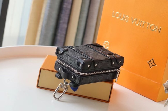 Louis Vuitton KIRIGAMI POUCH BAG CHARM AND KEY HOLDER M80221 black