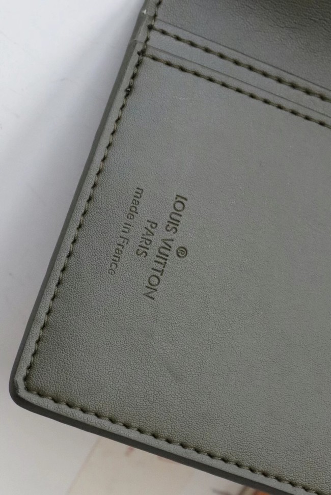 Louis Vuitton BRAZZA WALLET M62900 Khaki