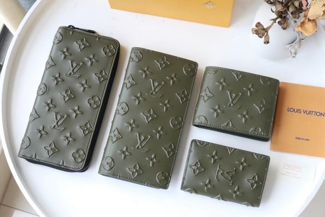 Louis Vuitton BRAZZA WALLET M62900 Khaki