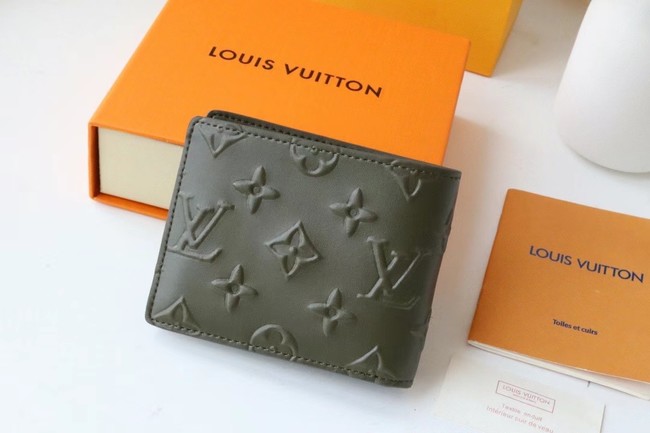 Louis Vuitton ORGANIZER SLENDER WALLET M60332 Khaki