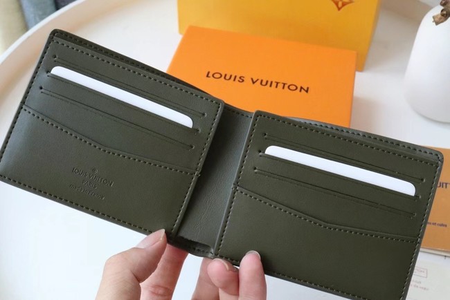 Louis Vuitton ORGANIZER SLENDER WALLET M60332 Khaki