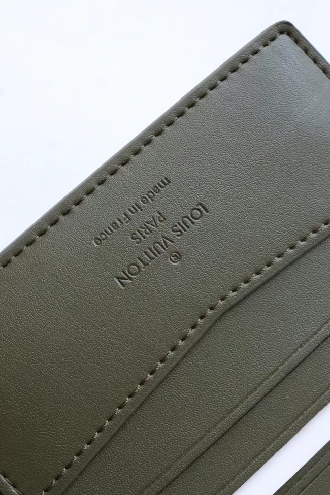 Louis Vuitton ORGANIZER SLENDER WALLET M60332 Khaki