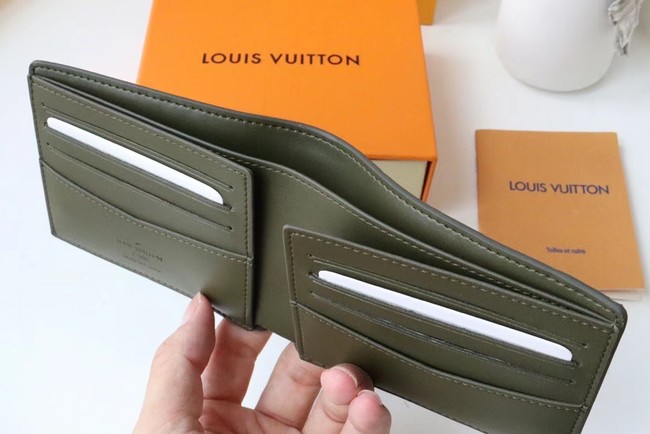 Louis Vuitton ORGANIZER SLENDER WALLET M60332 Khaki