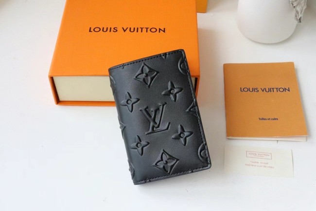 Louis Vuitton POCKER ORGANIZER SLENDER M80508 black