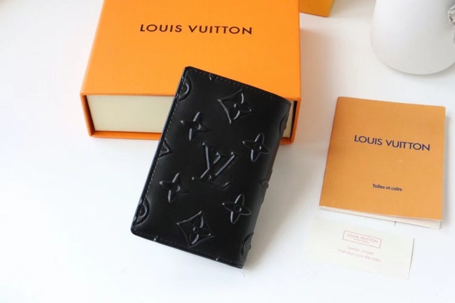 Louis Vuitton POCKER ORGANIZER SLENDER M80508 black