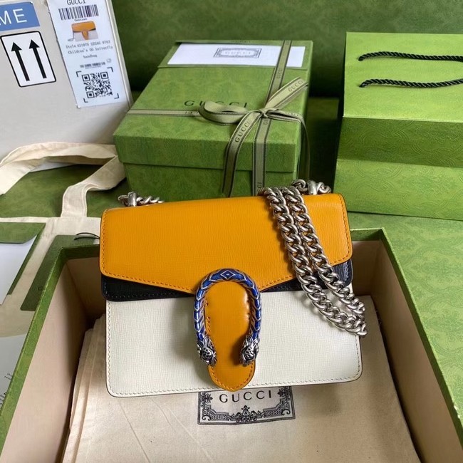 Gucci Dionysus mini bag 421970 Burnt orange and white