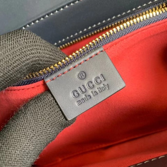 Gucci Horsebit 1955 small shoulder bag 602204 fabric &black leather
