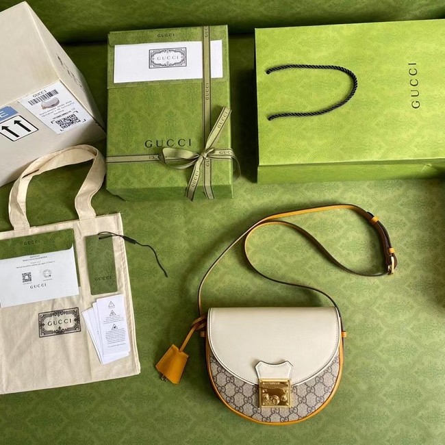 Gucci Padlock small shoulder bag 644524 white